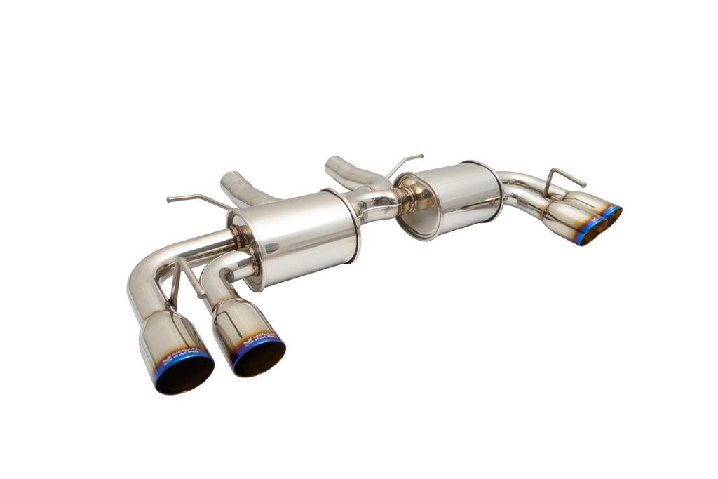 Chevrolet Camaro SS 2016-2018 Exhaust System (Burnt Roll Quad Tip) -- MR-ABE-CCA16-V2-VO