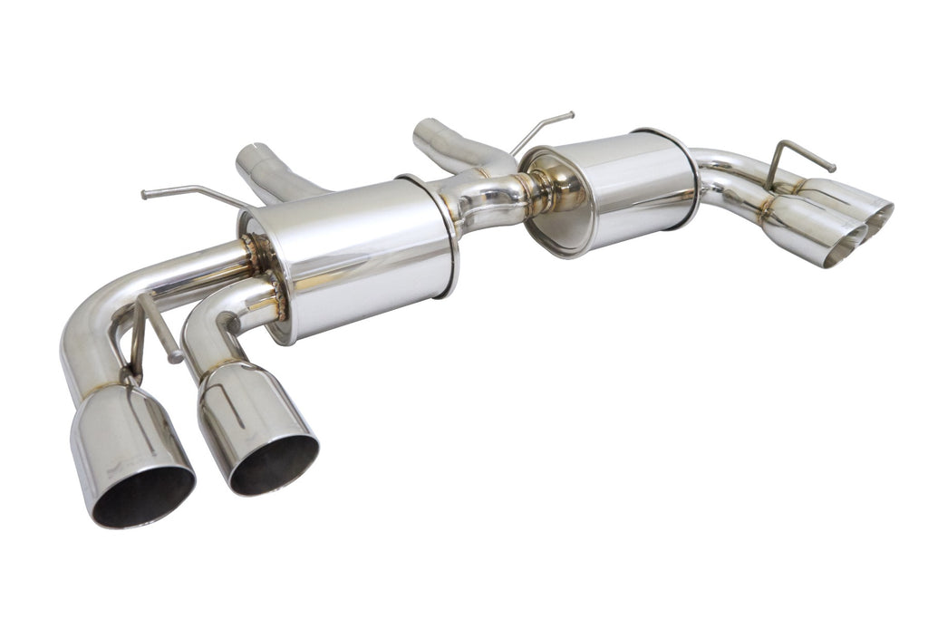 Chevrolet Camaro SS 2016-2018 Exhaust System (Stainless Quad Tip) -- MR-ABE-CCA16-V2