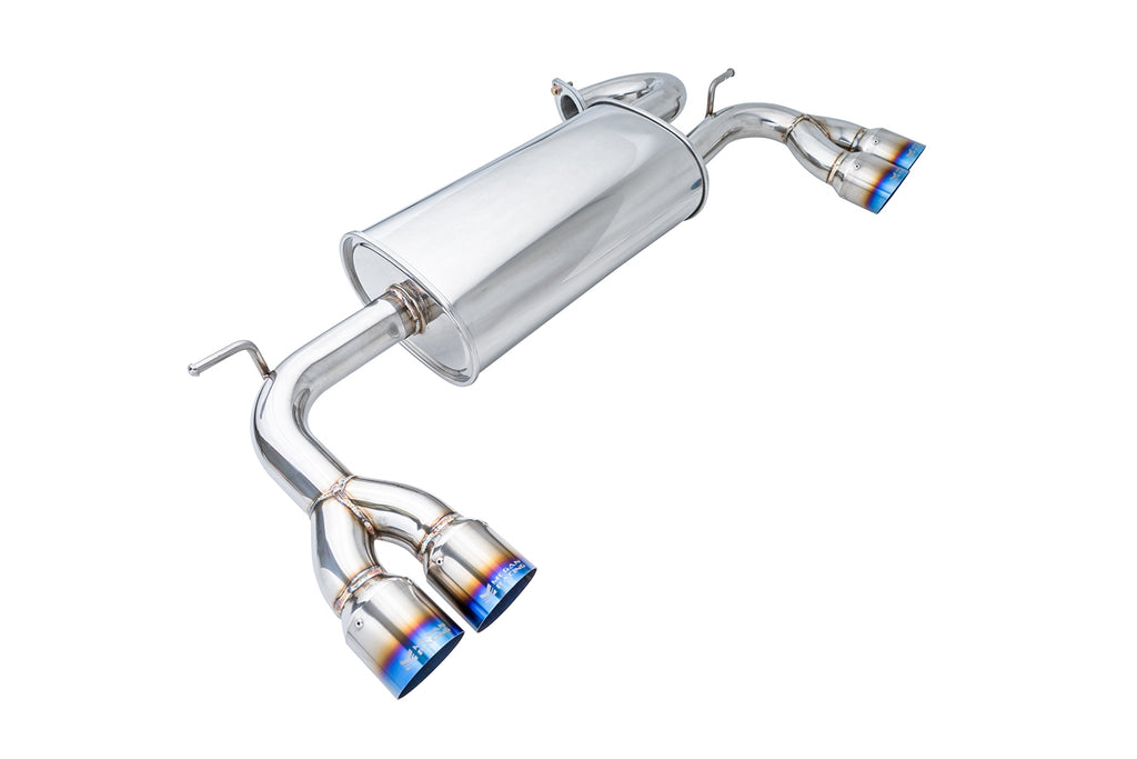 Hyundai Genesis Coupe 2009-2016 2.0L Turbo -- Blue Titanium Tips -- Turbo Type -- MIDPIPE-HG0920T + MR-ABE-HG09