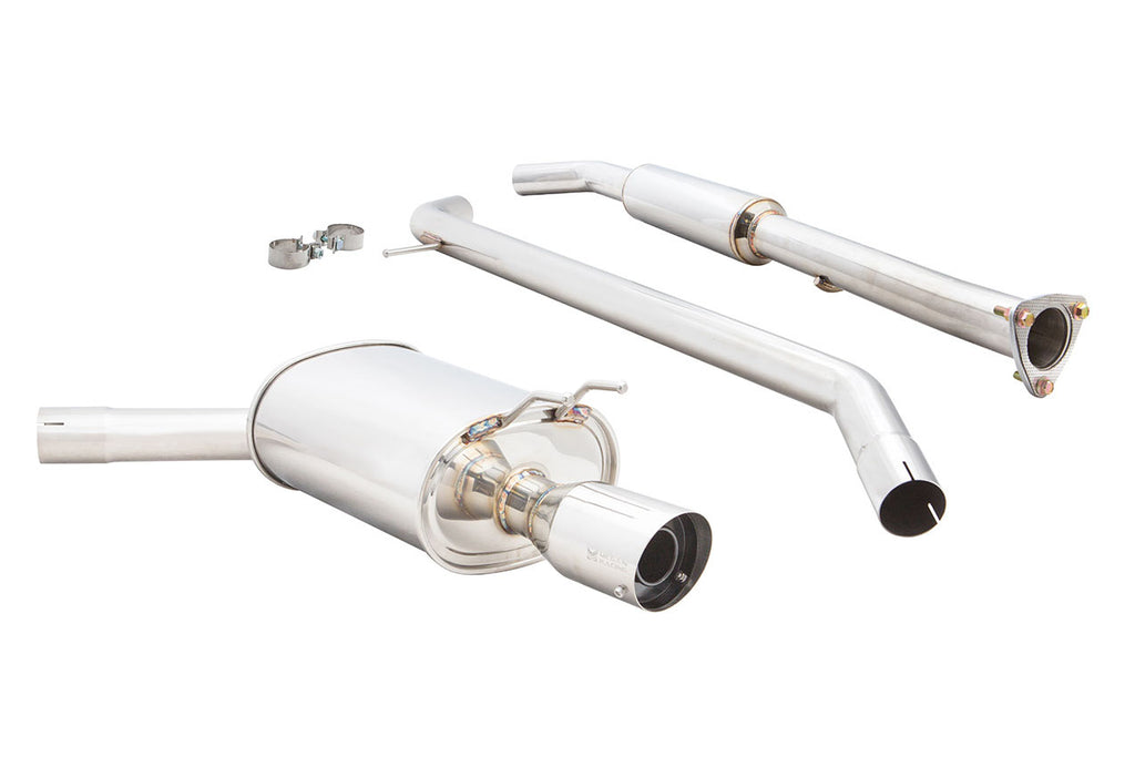 Honda Accord 13-17 (4CYL Coupe Only) -- Stainless Rolled Tips -- OE-RS -- MR-CBS-HA13L42DOE-SRT