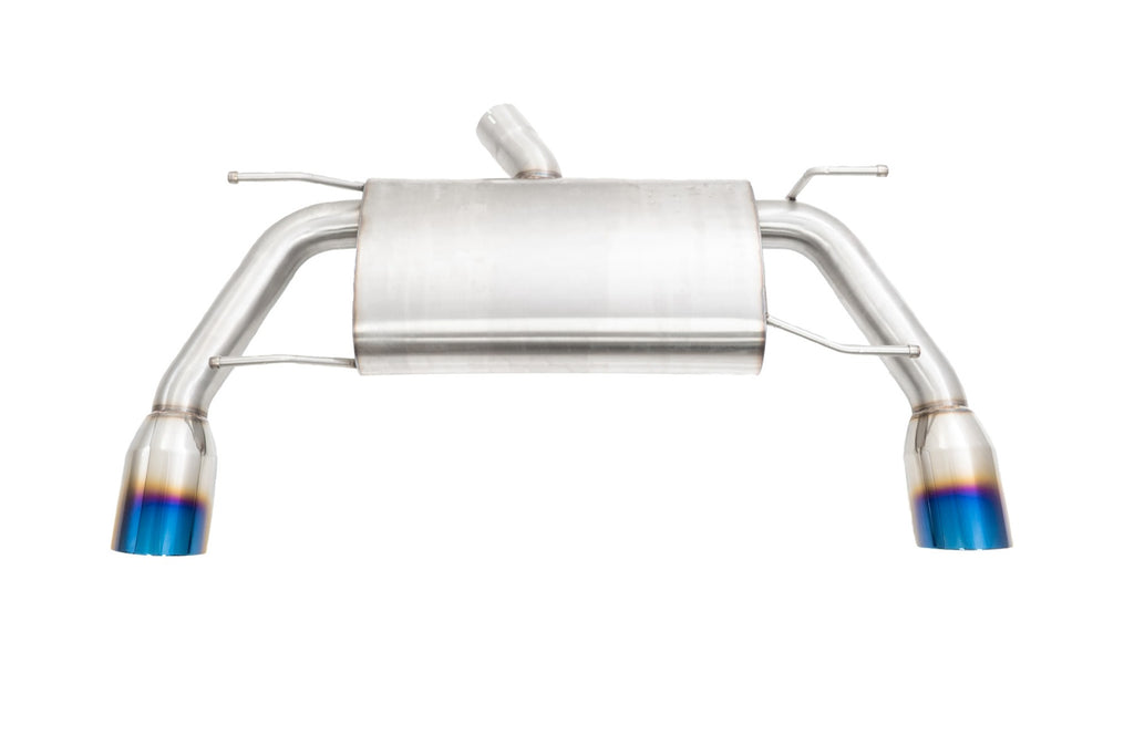 Toyota GR86 2022+ CBS Exhaust System Burnt Tips -- MR-CBS-T8622-BT