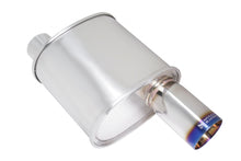 Load image into Gallery viewer, Universal Exhaust F-RT Turbo Burnt Tip Muffler -- MR-MU-FRT-T-VO