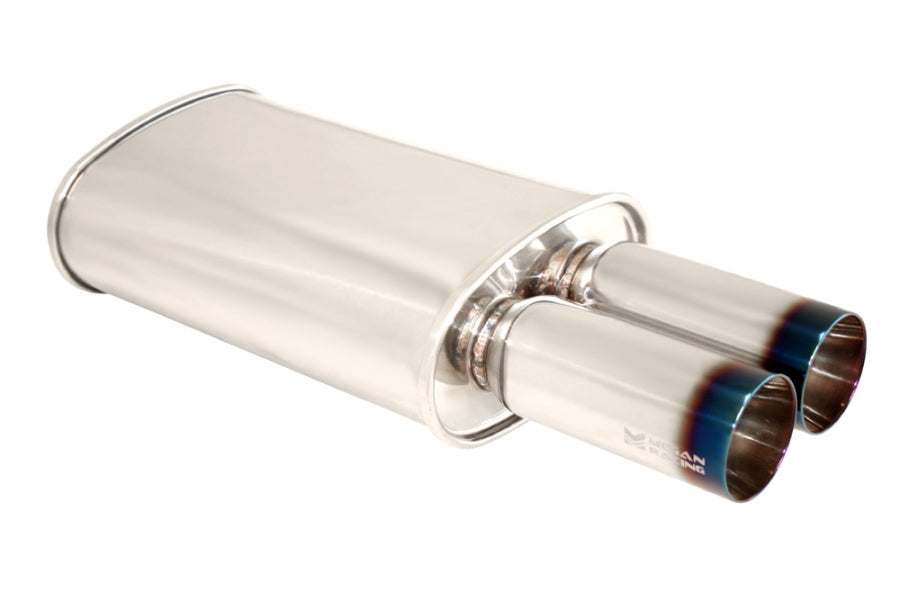 Universal Exhaust M-DT Burnt Tip Muffler -- MR-MU-MDT-2