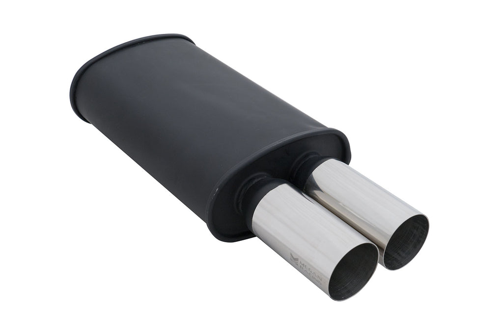 Universal Exhaust M-DT Muffler Black -- MR-MU-MDT-B