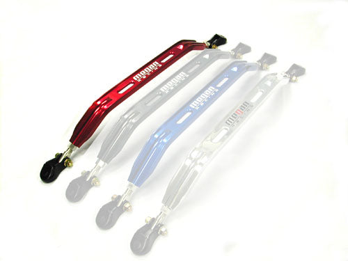 Front Lower Bar for Acura Integra 90-00 / Honda Civic 88-00 -- Red -- MR-SB-HC88FL-R