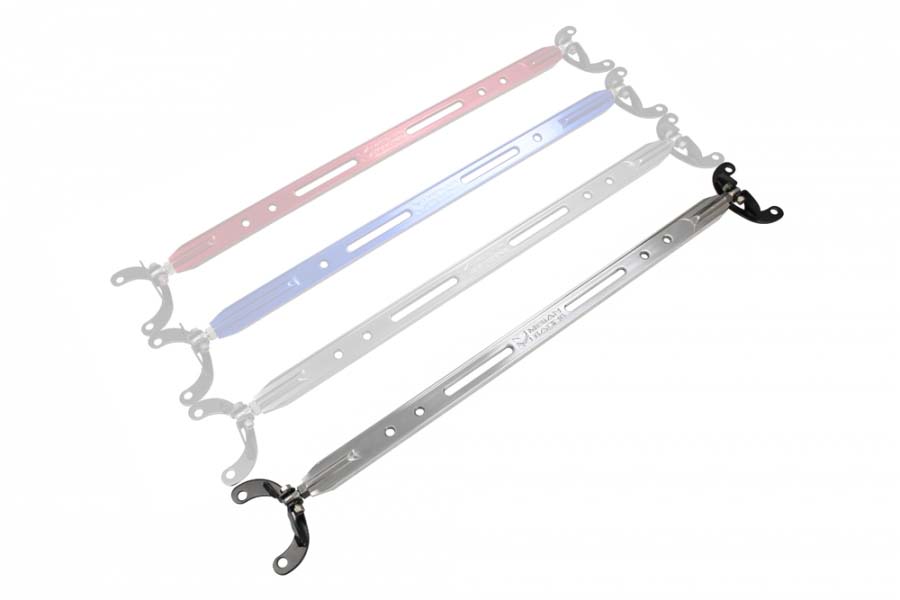 Rear Upper Strut Tower Bar for Acura Integra 90-01 / Honda Civic 88-00 -- Polished -- MR-SB-HC88RU-P