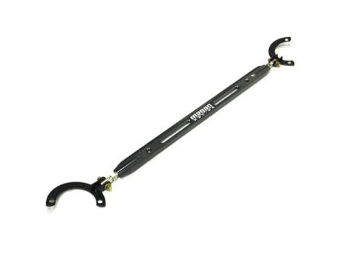 Front Upper Strut Tower Bar for Honda Prelude 92-96 / 97-01 -- Gunmetal -- MR-SB-HP9201FU-G