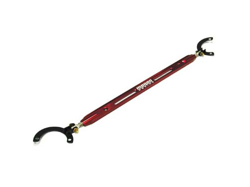 Front Upper Strut Tower Bar for Honda Prelude 92-96 / 97-01 Red -- MR-SB-HP9201FU-R