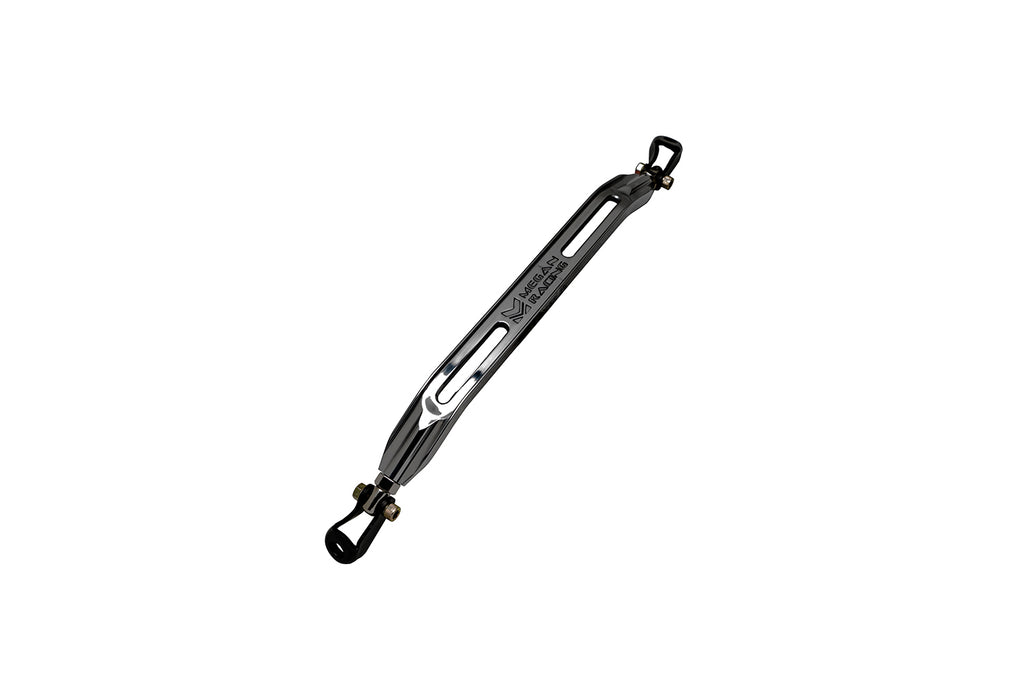 Rear Lower Bar for Honda Prelude 92-96 -- Gunmetal -- MR-SB-HP9201RL-G