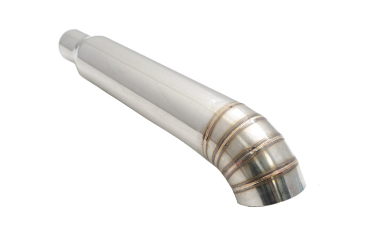 Universal 3€³ to 4€³ VIP Exhaust Tips €œBlast Pipes€� Style -- Single -- Turn Down -- Stainless Tip -- MR-UT-FD-S4