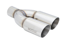 Load image into Gallery viewer, Universal Twin Stainless Roll 3€³ Tips -- Passenger Side
