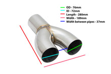 Load image into Gallery viewer, Megan Y Tube 76mm (3€³)