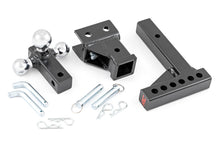 Load image into Gallery viewer, Adjustable Trailer Hitch | 6 Inch Drop | Multi-Ball Mount | Fits 2 Inch Receiver