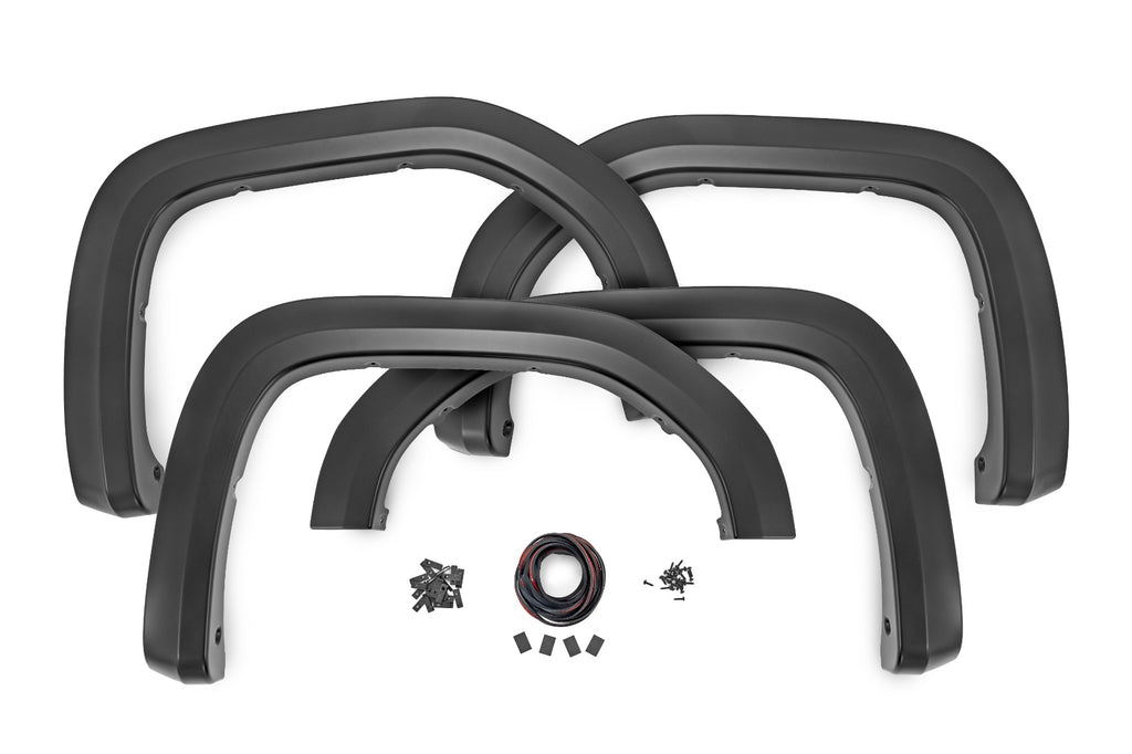 Sport Fender Flares | GBA Black | GMC Sierra 1500 2WD/4WD (2019-2026)