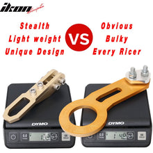 Load image into Gallery viewer, JDM Anodized CNC Billet GOLD Rear Bumper Racing Tow Hook For HONDA