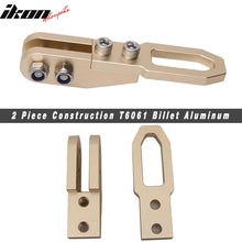 Load image into Gallery viewer, JDM Anodized CNC Billet GOLD Rear Bumper Racing Tow Hook For HONDA