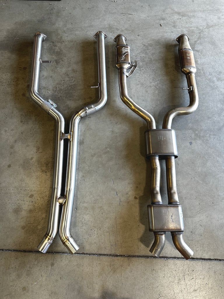 Sports Series Resonated Mid Pipes 2021+ M3 & M4 S58 Engine