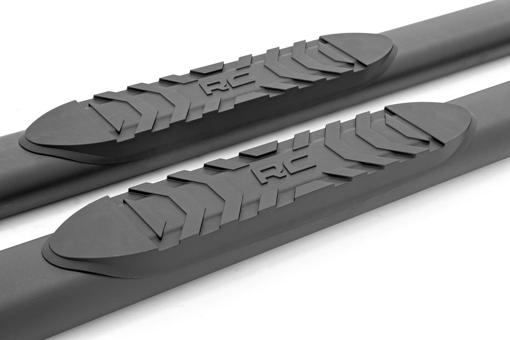 Oval Nerf Step | Double Cab | Black | Toyota Tacoma 2WD/4WD (2024-2026)