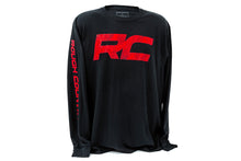 Load image into Gallery viewer, Rough Country Long Sleeve | RC Tread Sleeve | Black| LG
