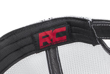Load image into Gallery viewer, Rough Country Hat | White Mesh | Rough Country Patch | Black/Red