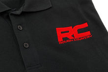Load image into Gallery viewer, Rough Country Polo | Rough Country Logo | Black | Cotton | Size M