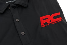 Load image into Gallery viewer, Rough Country Polo | Rough Country Logo | Black | Moisture Wicking | Size XL