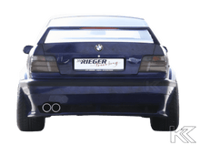Load image into Gallery viewer, Rieger BMW E36 Sedan GT Wing wo/3rd Brake Light