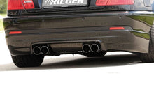 Load image into Gallery viewer, Rieger BMW E46 Coupe/Convertible Rear Skirt - M Look