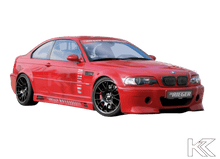 Load image into Gallery viewer, Rieger BMW E46 Splitter for CS-Look Front Bumper