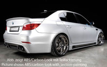Load image into Gallery viewer, Rieger BMW E60 Sedan Vented Rear Skirt Extension