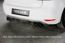 Load image into Gallery viewer, Rieger VW Golf 6 (3dr/5dr) Rear Skirt Insert