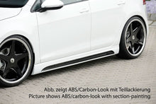 Load image into Gallery viewer, Rieger VW Golf 7 Side Skirts V2