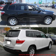 Load image into Gallery viewer, 2008-2013 Toyota Highlander OE Style Black Roof Rack Cross Bar
