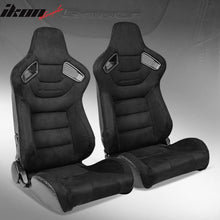 Load image into Gallery viewer, Universal Pair Reclinable Racing Seat with Dual Slider
