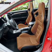 Load image into Gallery viewer, Universal Pair Reclinable Racing Seat with Dual Slider