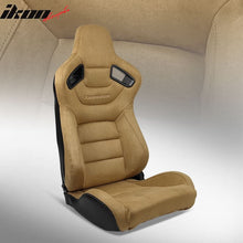 Load image into Gallery viewer, Universal Reclinable Left Driver Side Racing Seat Dual Slider