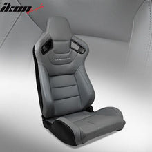Load image into Gallery viewer, Universal Reclinable Left Driver Side Racing Seat Dual Slider
