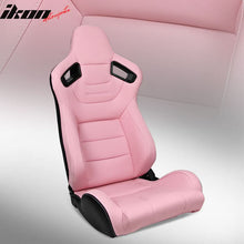 Load image into Gallery viewer, Universal Reclinable Left Driver Side Racing Seat Dual Slider