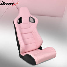 Load image into Gallery viewer, Universal Reclinable Left Driver Side Racing Seat Dual Slider