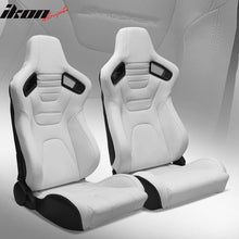 Load image into Gallery viewer, Universal Pair Reclinable Racing Seat with Dual Slider