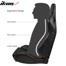 Load image into Gallery viewer, Universal Reclinable Right Passenger Side Racing Seat Dual Slider