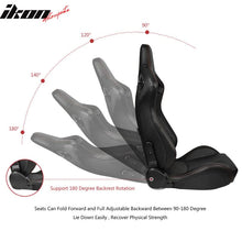Load image into Gallery viewer, Universal Reclinable Right Passenger Side Racing Seat Dual Slider