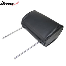 Load image into Gallery viewer, Mid-Sized Classic Black Faux Bucket Seat w/ Slidersin Leather PU