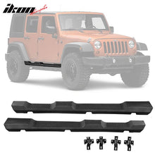 Load image into Gallery viewer, 2007-2018 Jeep Wrangler JK Offroad Black Running Board Side Step Armor