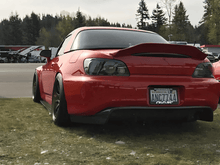 Load image into Gallery viewer, Honda S2000 AP1/AP2 Black Hyper Duck Tail Trunk Spoiler (1999 - 2009)