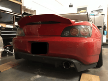 Load image into Gallery viewer, Honda S2000 AP1/AP2 Black Hyper Duck Tail Trunk Spoiler (1999 - 2009)