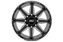 Load image into Gallery viewer, Rough Country 91M Series Wheel | One-Piece | Gloss Black | 20x12 | 8x170 | -44mm
