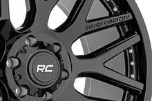 Load image into Gallery viewer, Rough Country 95 Series Wheel | One-Piece | Gloss Black | 22x10 | 6x135 | -19mm