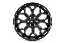 Load image into Gallery viewer, Rough Country 96 Series Wheel | One-Piece | Gloss Black | 20x9 | 6x5.5 | +0mm
