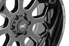 Load image into Gallery viewer, Rough Country 96 Series Wheel | One-Piece | Gloss Black | 20x10 | 6x5.5 | -19mm